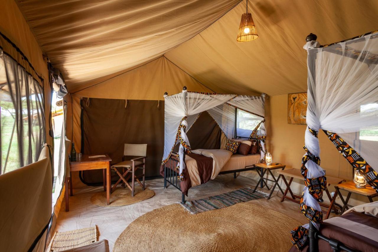 Gnu Mara River Camp Серенгети Екстериор снимка